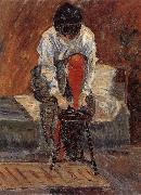 Paul Signac Red silk stockings oil painting artist